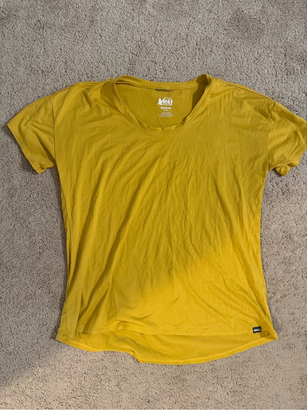 REI Co-Op Yellow Shirt